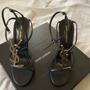 YSL sandal heels ( 3.7 ) US7